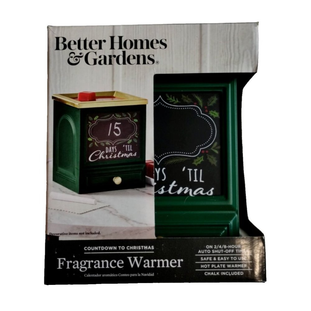 Better Homes and Gardens Countdown to Christmas Fragrance Warmer (New)